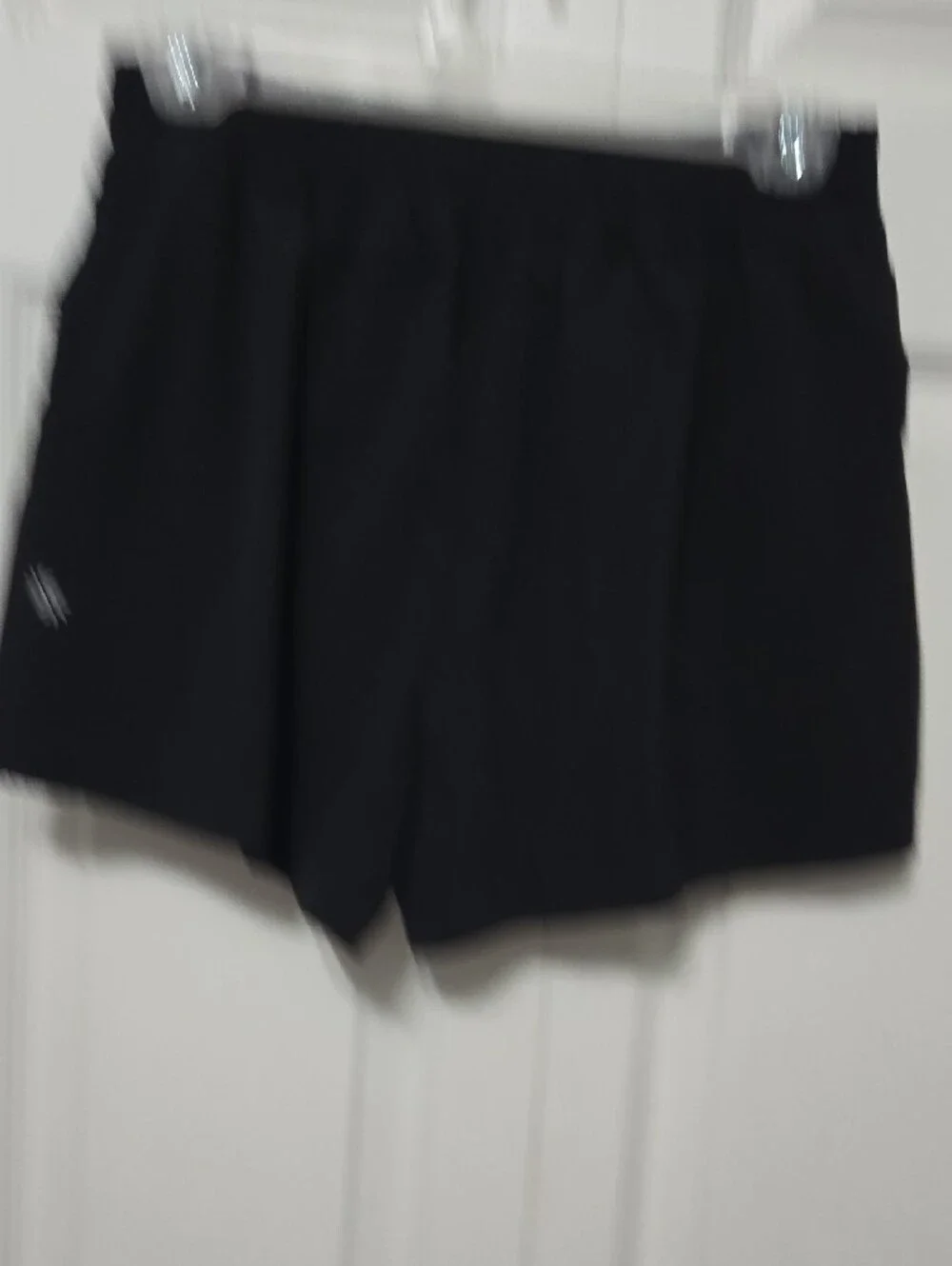 Athleta Black Lightweight Athletic Shorts with Elastic Waist